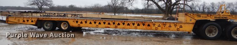 image for item GG9703 1998 Trail King TK70HT equipment trailer