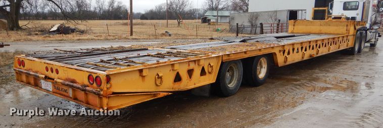 image for item GG9703 1998 Trail King TK70HT equipment trailer