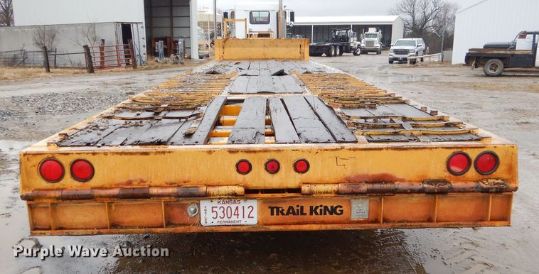 image for item GG9703 1998 Trail King TK70HT equipment trailer