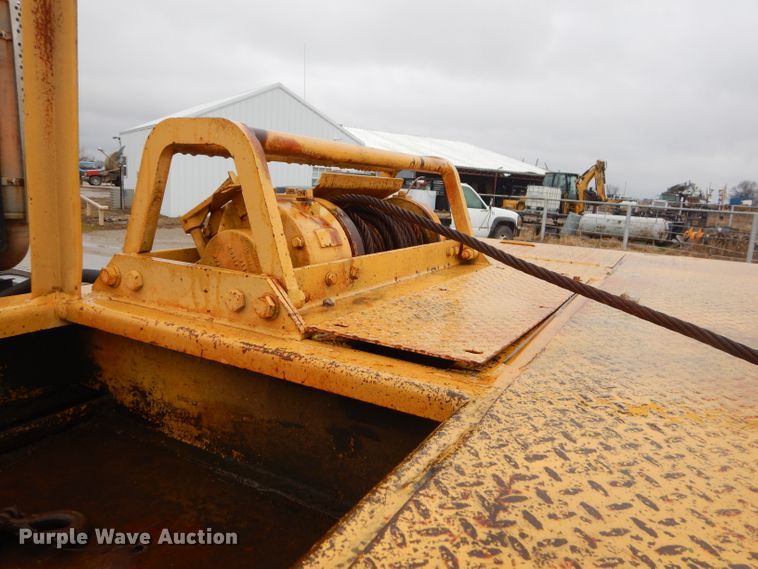 image for item GG9703 1998 Trail King TK70HT equipment trailer