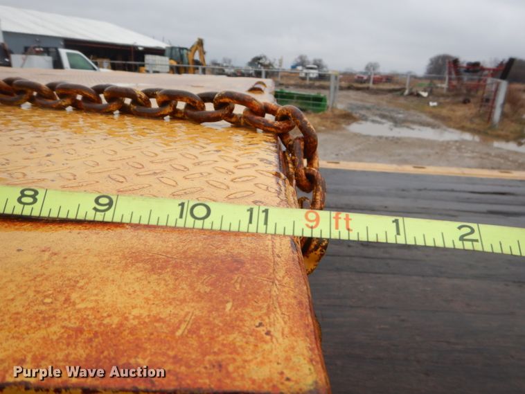 image for item GG9703 1998 Trail King TK70HT equipment trailer