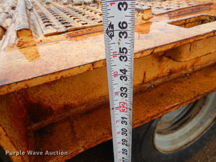 image for item GG9703 1998 Trail King TK70HT equipment trailer