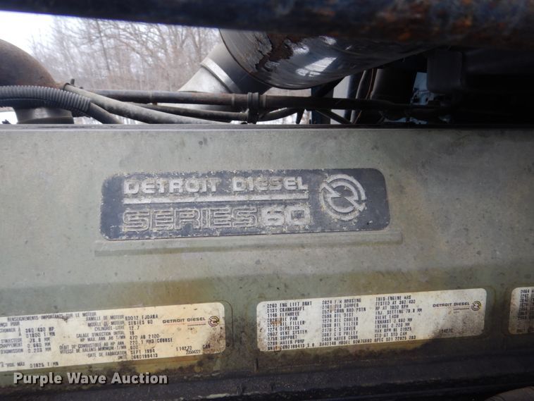 image for item GW9577 1995 Freightliner FLD semi truck