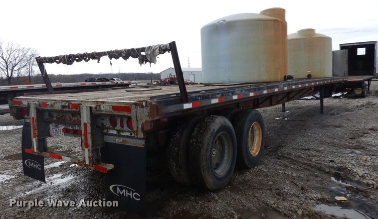 image for item GX9968 1986 Great Dane CPSC48 flatbed trailer