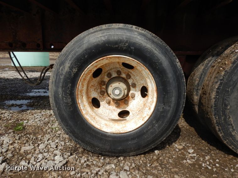 image for item GX9968 1986 Great Dane CPSC48 flatbed trailer