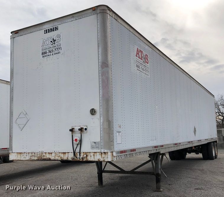 image for item H1320 1996 Wabash dry van trailer