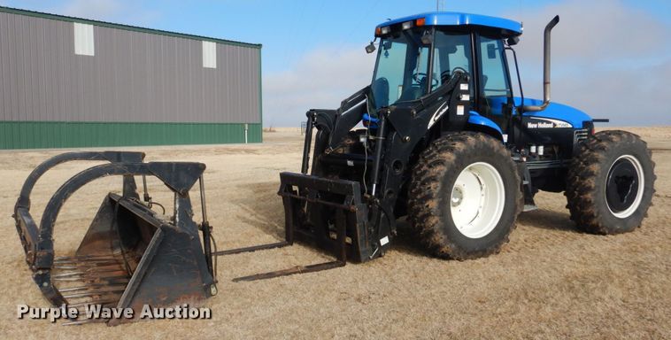 image for item DJ3009 2006 New Holland TV145 bi-directional 4WD tractor
