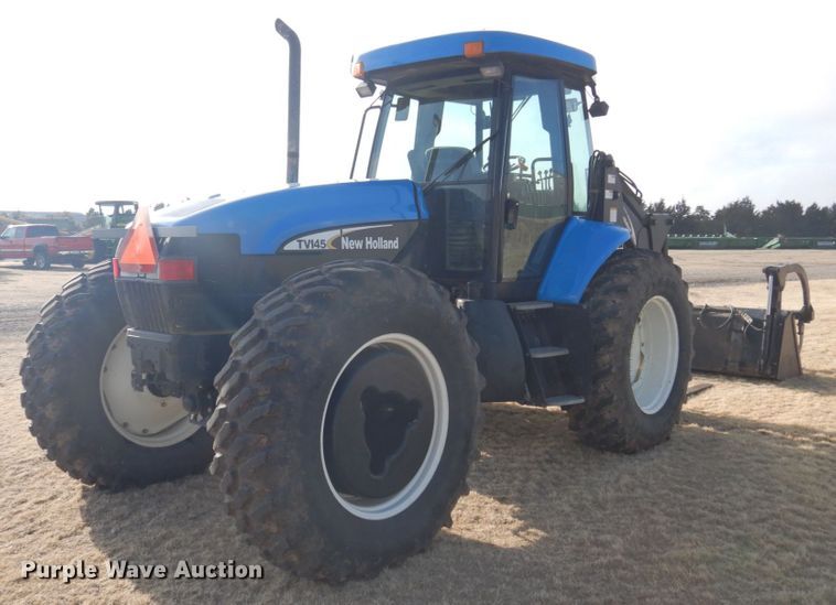 image for item DJ3009 2006 New Holland TV145 bi-directional 4WD tractor