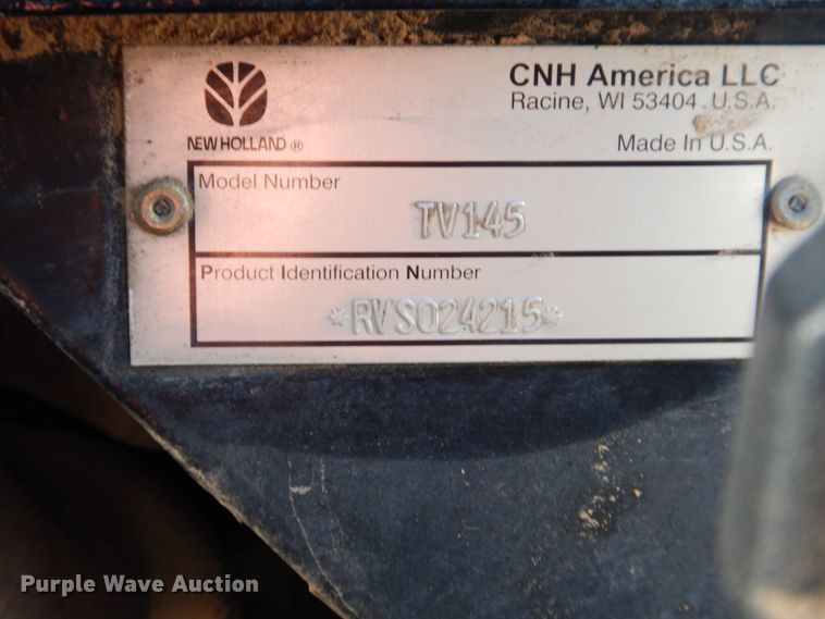 image for item DJ3009 2006 New Holland TV145 bi-directional 4WD tractor