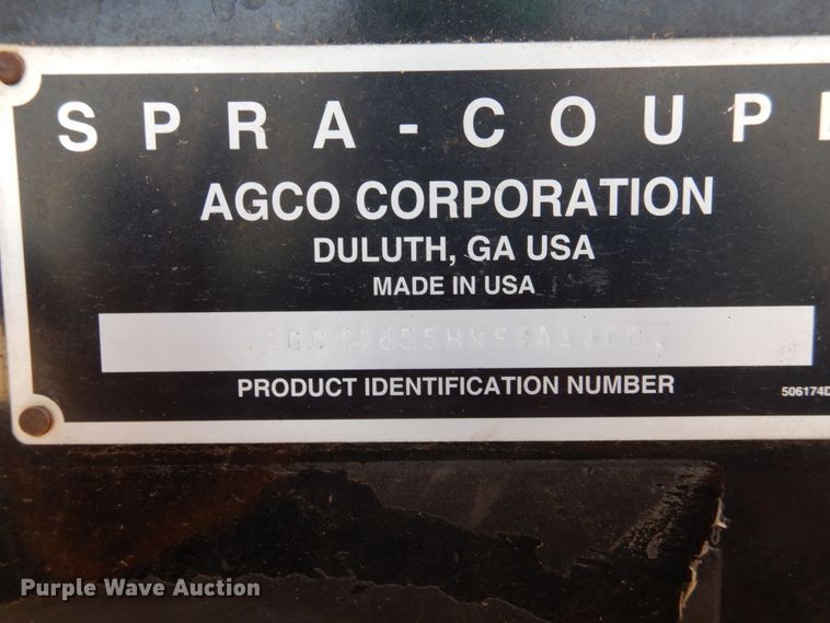 image for item DJ3011 AGCO SpraCoupe 4655 sprayer