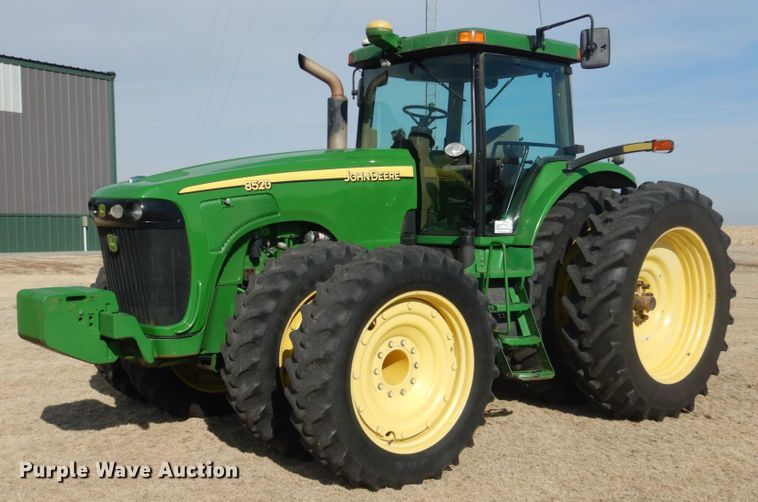 image for item DJ3013 2002 John Deere 8520 MFWD tractor