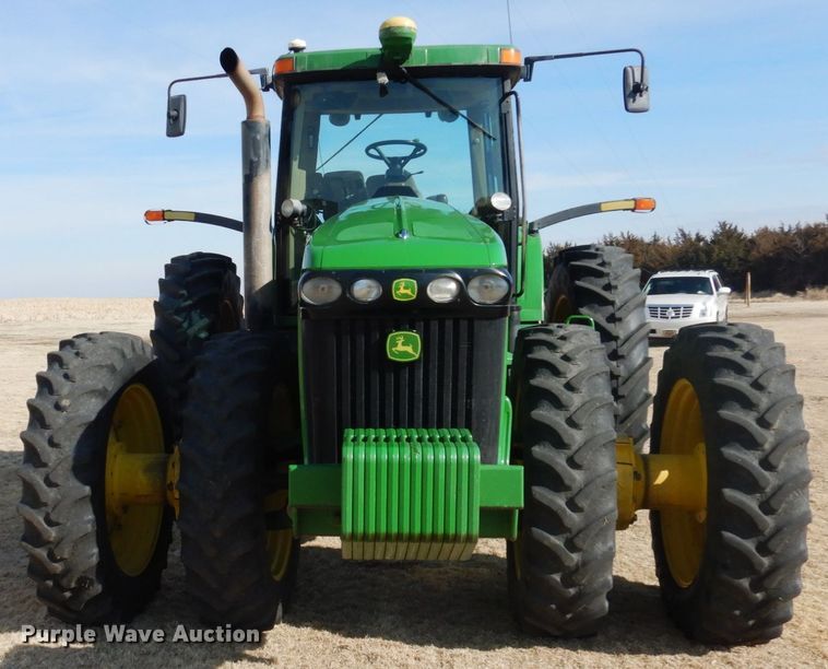 image for item DJ3013 2002 John Deere 8520 MFWD tractor