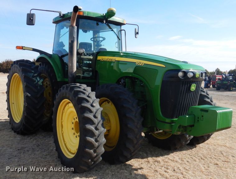 image for item DJ3013 2002 John Deere 8520 MFWD tractor