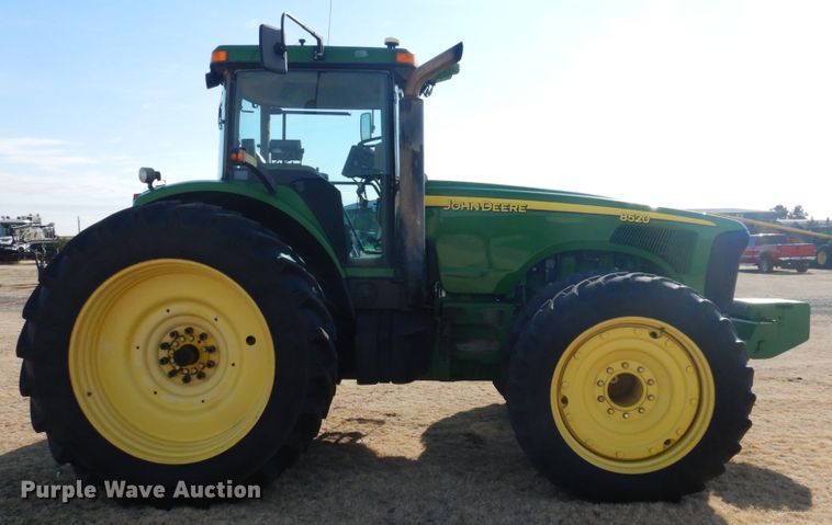 image for item DJ3013 2002 John Deere 8520 MFWD tractor
