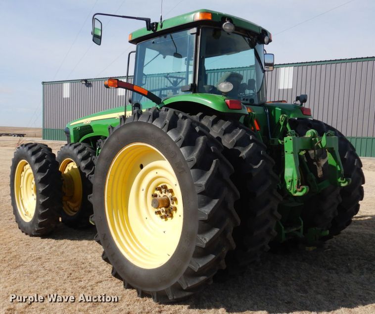 image for item DJ3013 2002 John Deere 8520 MFWD tractor