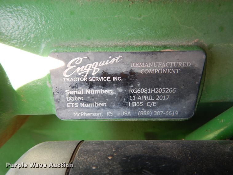 image for item DJ3013 2002 John Deere 8520 MFWD tractor