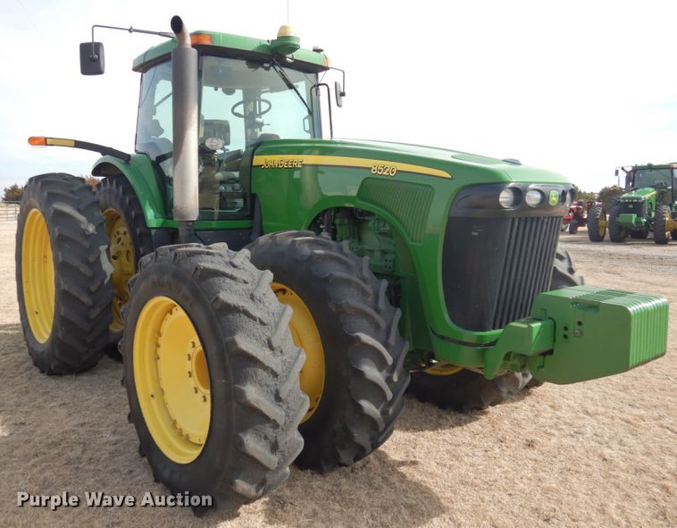 image for item DJ3015 2005 John Deere 8520 MFWD tractor