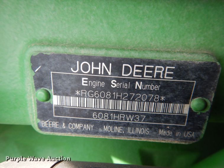 image for item DJ3015 2005 John Deere 8520 MFWD tractor