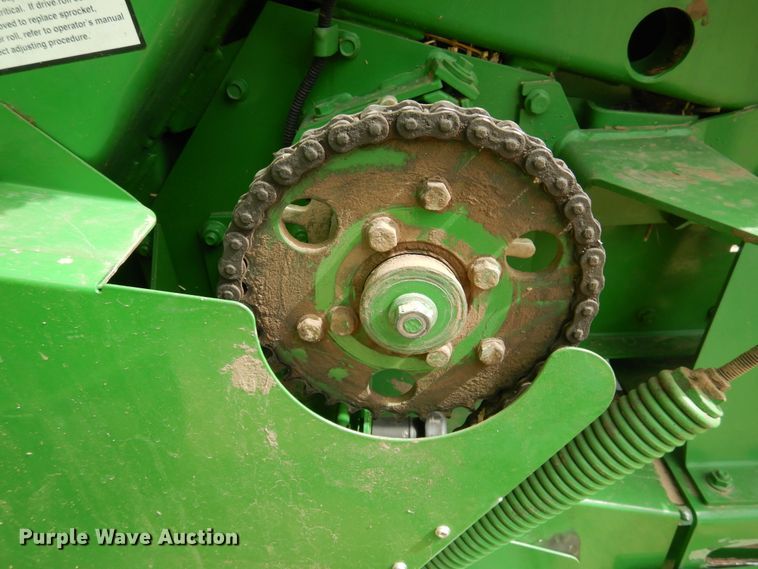 image for item DJ3019 2013 John Deere 569 Mega Wide Plus round baler