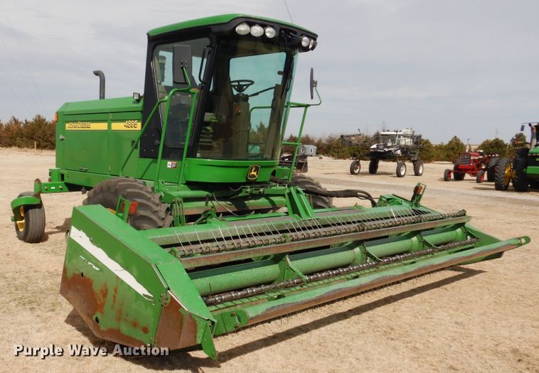 image for item DJ3022 2006 John Deere 4895 windrower