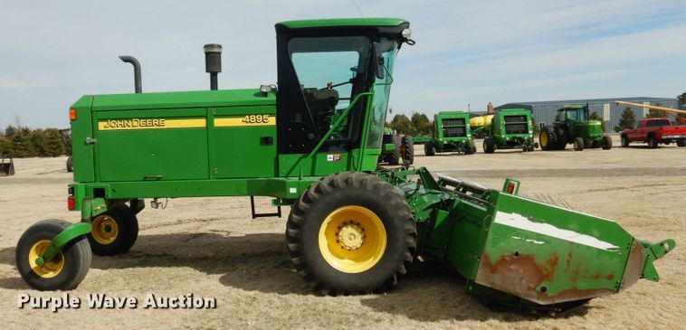 image for item DJ3022 2006 John Deere 4895 windrower