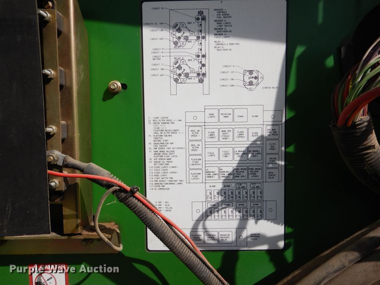 image for item DJ3022 2006 John Deere 4895 windrower