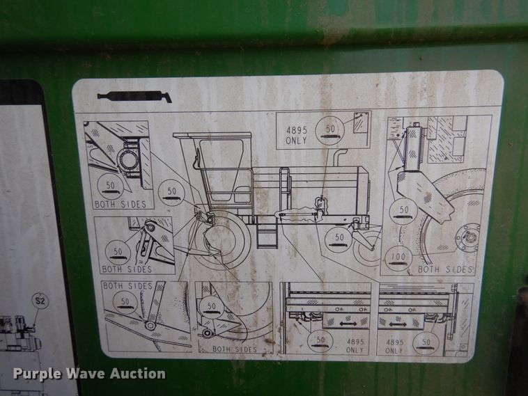 image for item DJ3022 2006 John Deere 4895 windrower