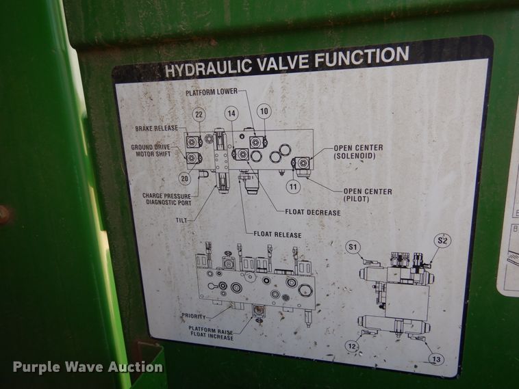 image for item DJ3022 2006 John Deere 4895 windrower
