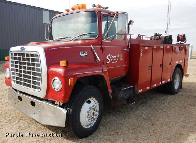 image for item DJ3023 1984 Ford 8000 service truck