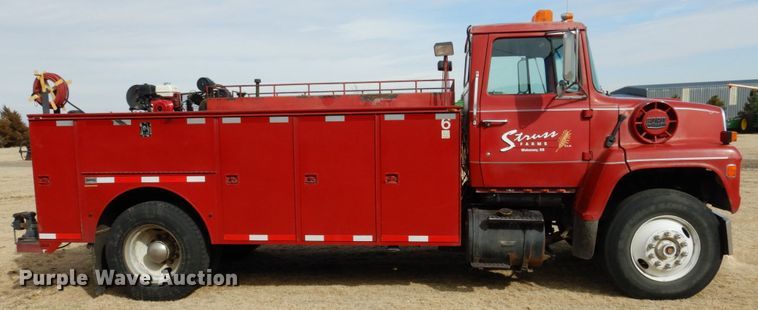 image for item DJ3023 1984 Ford 8000 service truck