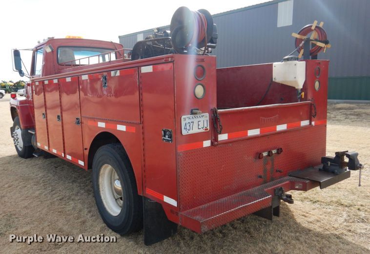 image for item DJ3023 1984 Ford 8000 service truck