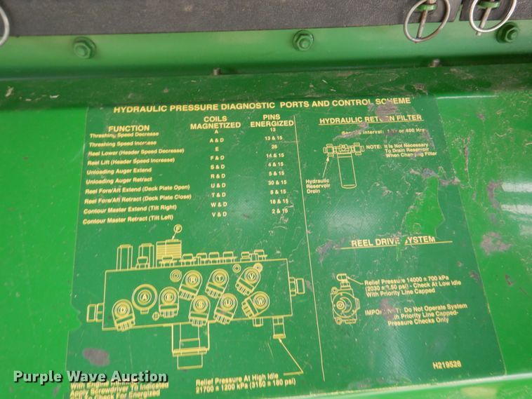 image for item DJ3026 2008 John Deere 9770 STS combine