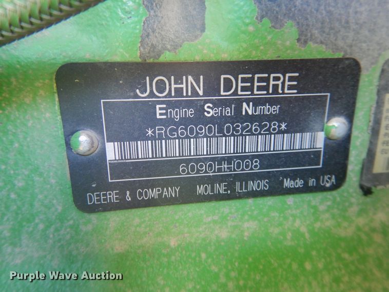 image for item DJ3027 2008 John Deere 9770 STS combine