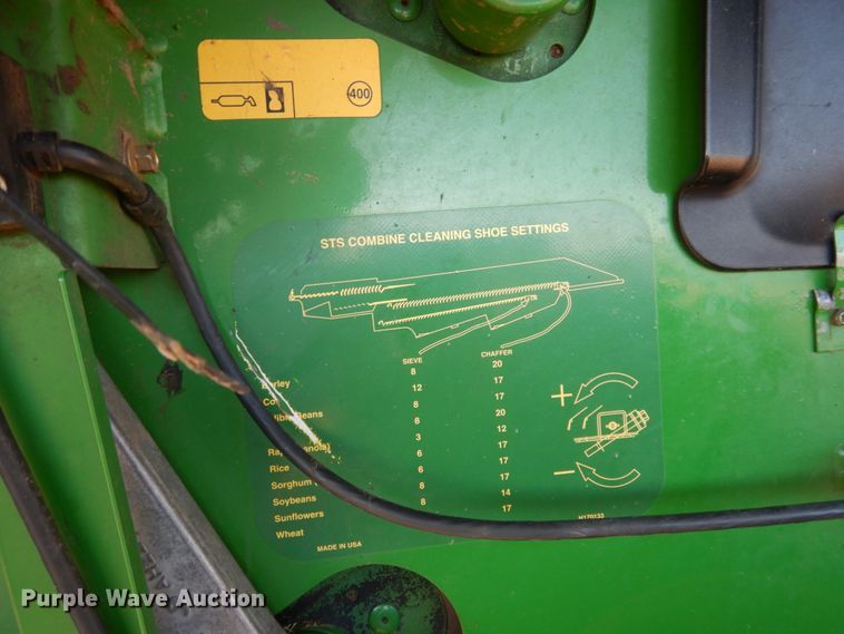 image for item DJ3027 2008 John Deere 9770 STS combine
