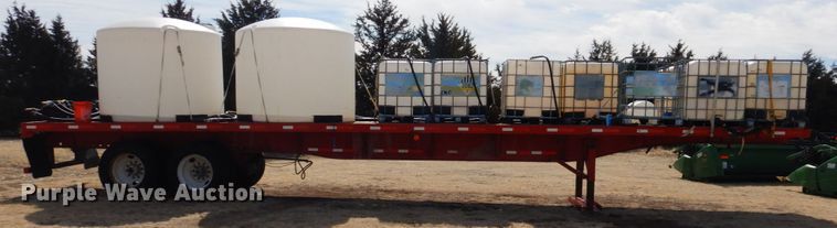 image for item DJ3029 1998 Dorsey DGTS-45 flatbed nurse tank trailer