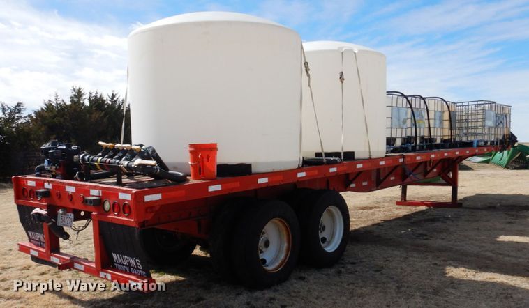 image for item DJ3029 1998 Dorsey DGTS-45 flatbed nurse tank trailer