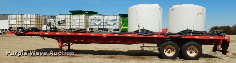 image for item DJ3029 1998 Dorsey DGTS-45 flatbed nurse tank trailer