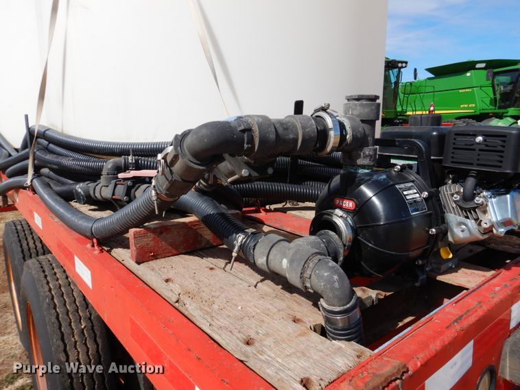 image for item DJ3029 1998 Dorsey DGTS-45 flatbed nurse tank trailer