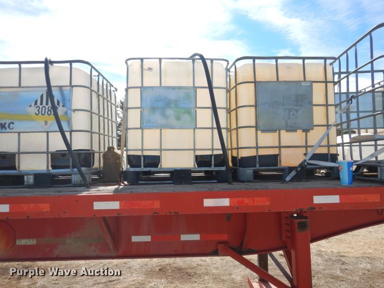 image for item DJ3029 1998 Dorsey DGTS-45 flatbed nurse tank trailer