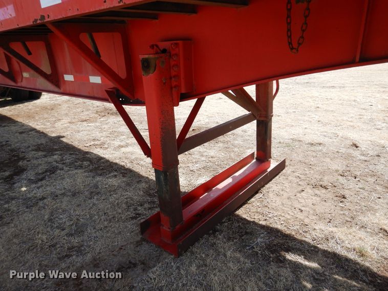 image for item DJ3029 1998 Dorsey DGTS-45 flatbed nurse tank trailer