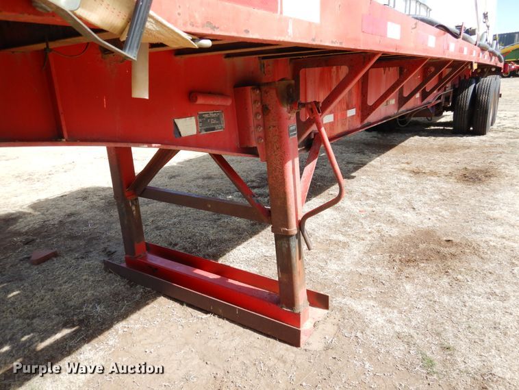 image for item DJ3029 1998 Dorsey DGTS-45 flatbed nurse tank trailer