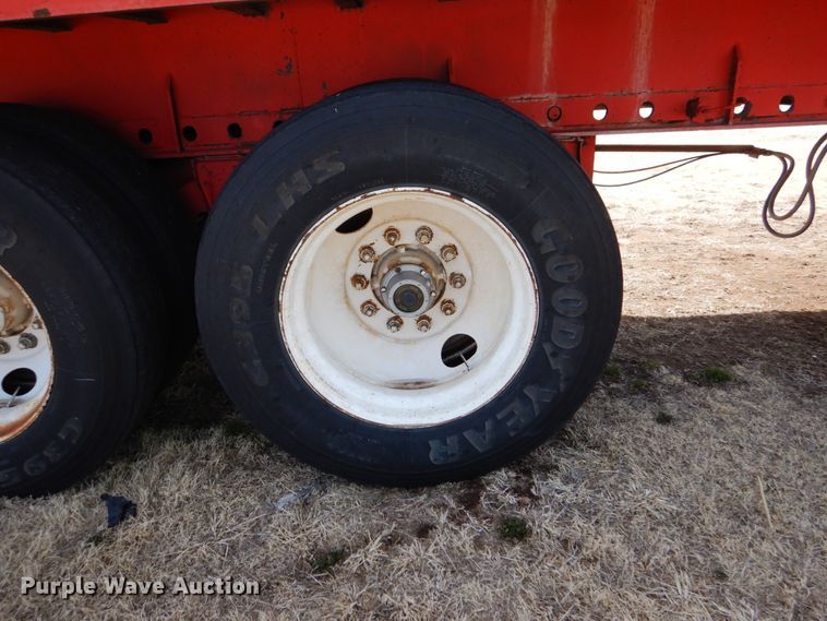 image for item DJ3029 1998 Dorsey DGTS-45 flatbed nurse tank trailer