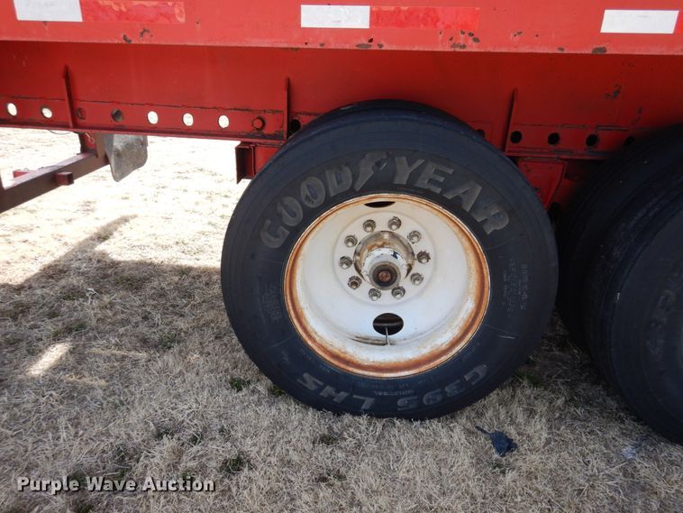 image for item DJ3029 1998 Dorsey DGTS-45 flatbed nurse tank trailer