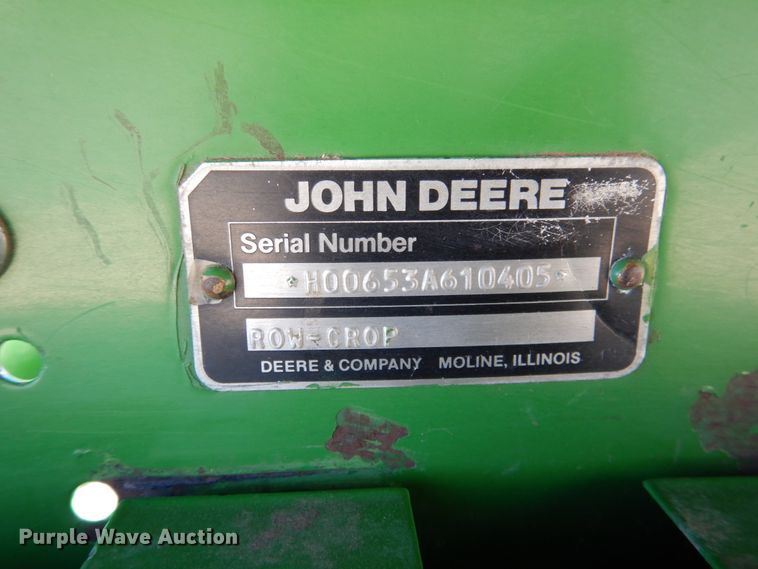 image for item DJ3038 John Deere 1253A all-crop head