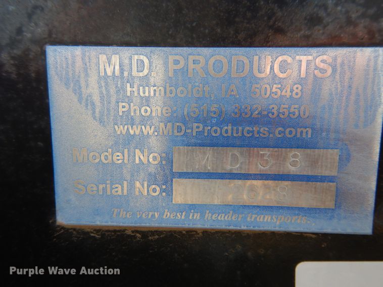 image for item DJ3058 Stud King MD38 header trailer