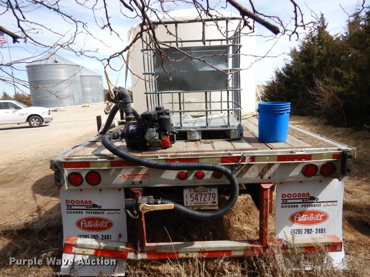 image for item DJ3071 1998 Trailmobile flatbed nurse tank trailer