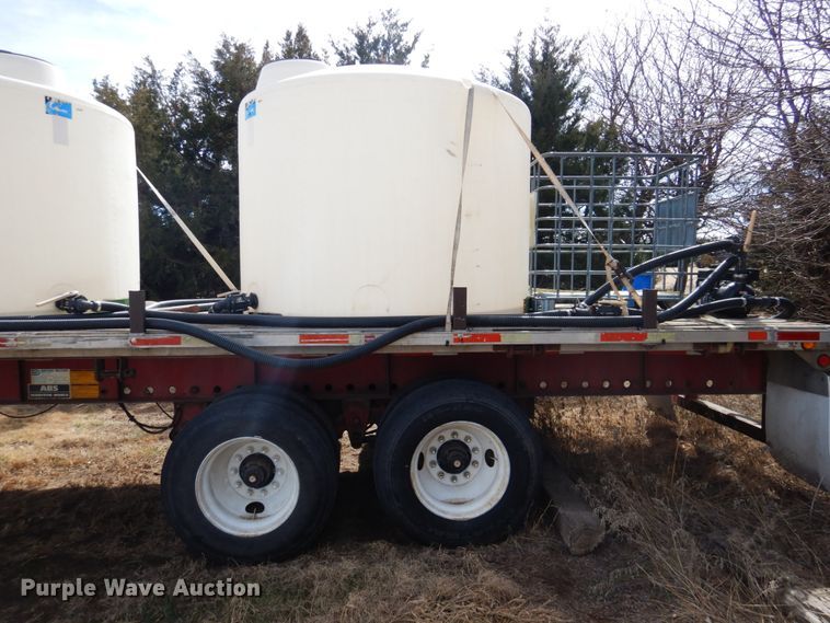 image for item DJ3071 1998 Trailmobile flatbed nurse tank trailer