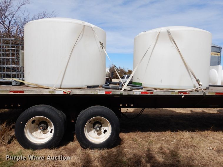 image for item DJ3071 1998 Trailmobile flatbed nurse tank trailer