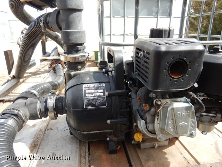 image for item DJ3071 1998 Trailmobile flatbed nurse tank trailer