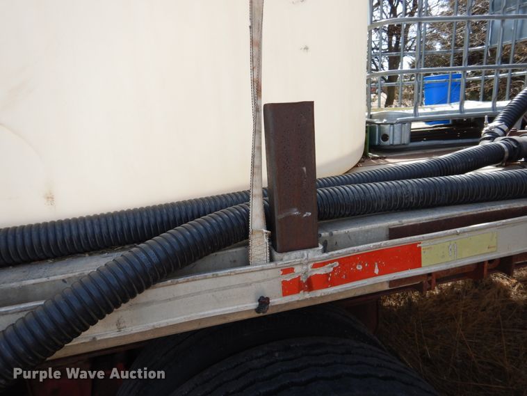 image for item DJ3071 1998 Trailmobile flatbed nurse tank trailer